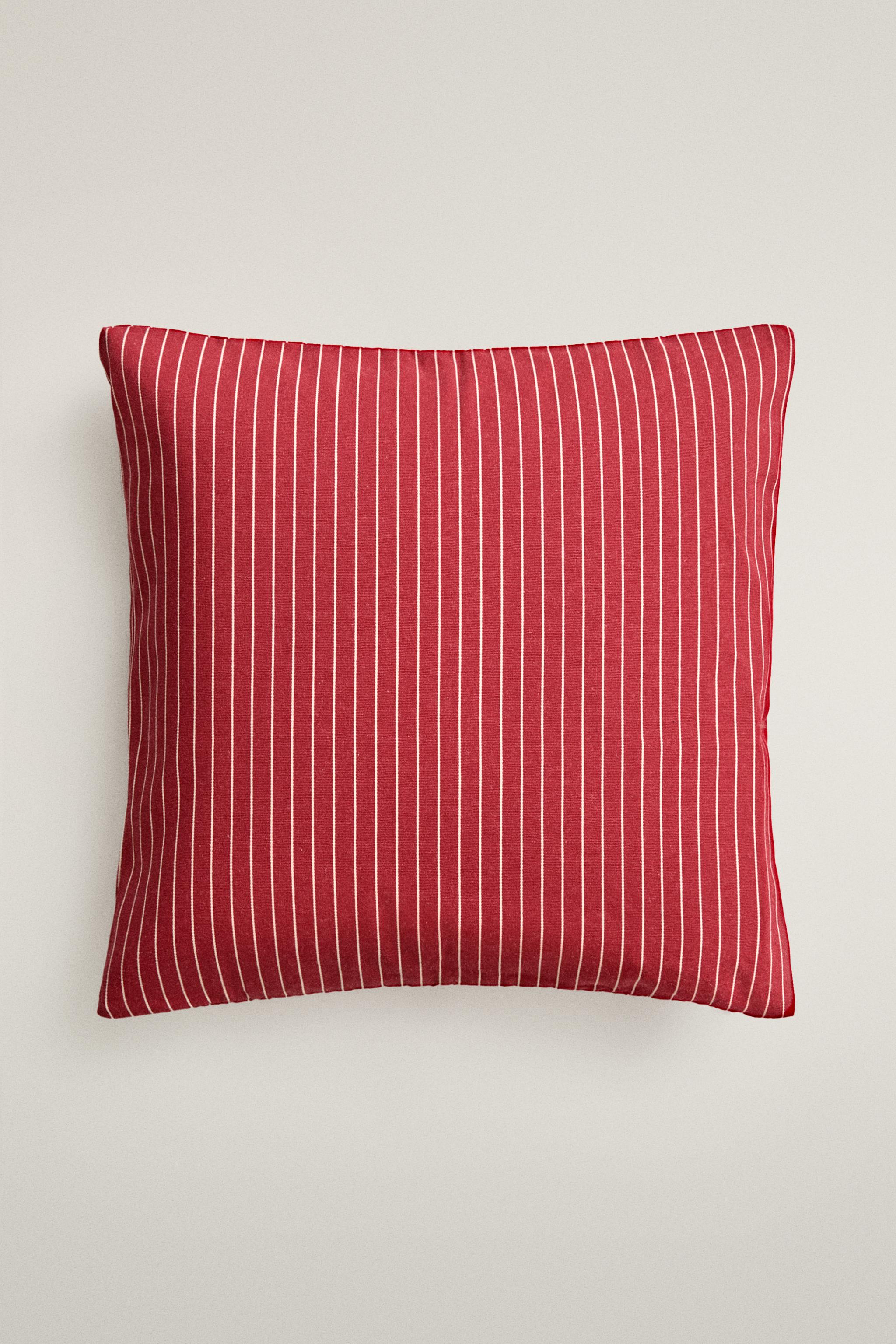 STRIPED COTTON THROW PILLOW COVER | KATHARINE POLE